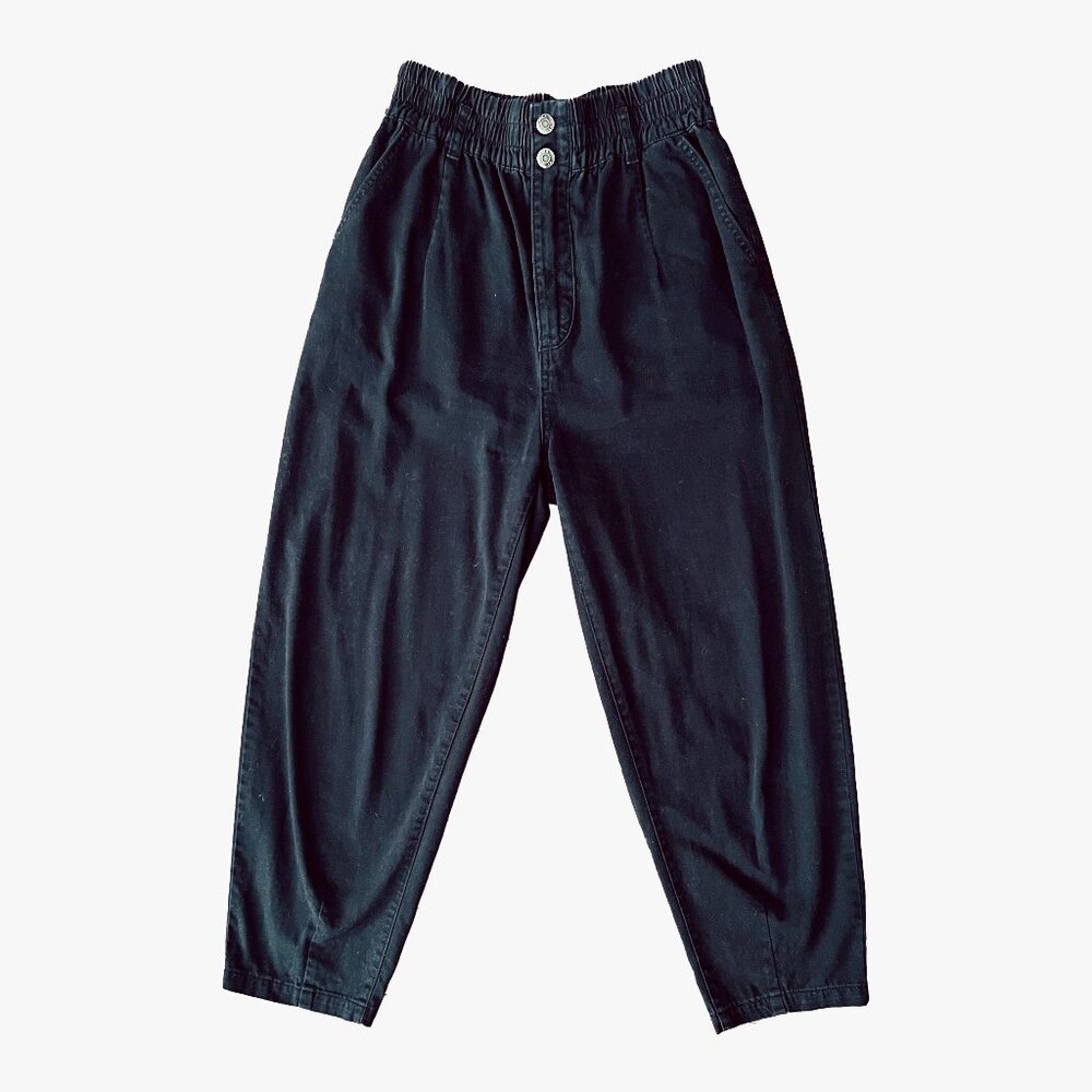 Pistola Denim • high-rise tapered trousers with elastic‎ waist • size M